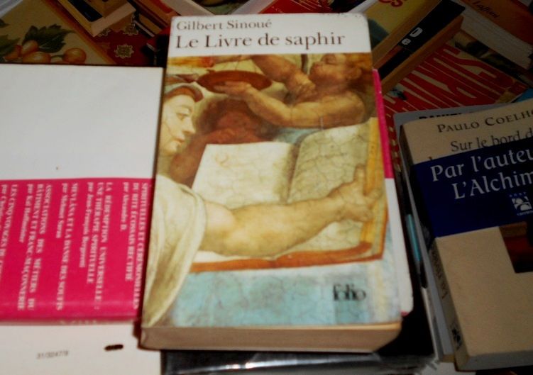 Le livre de saphir Gilbert Sinou� 5 Monflanquin (47)