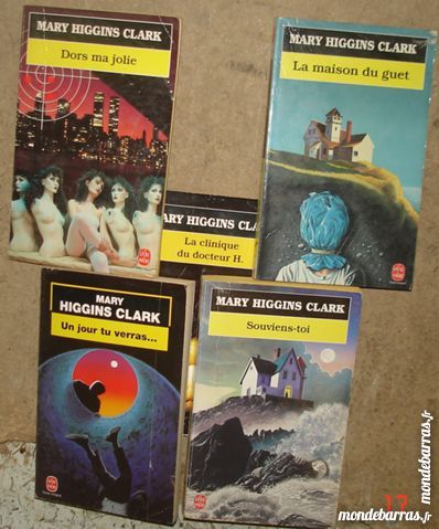 lot de livres Mary Higgins Clark 1 Masseube (32)