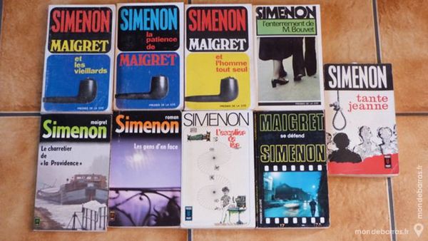 Livres policiers SIMENON MAIGRET 2 �cuisses (71)