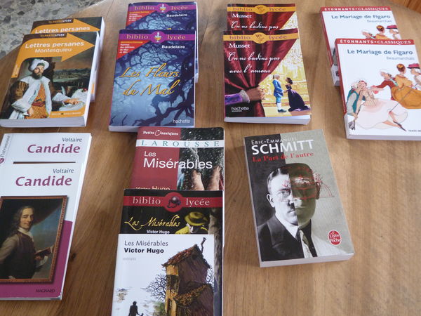 Livres pour BAC de fran�ais et divers auteurs 50 Saint-Jean-de-Maurienne (73)