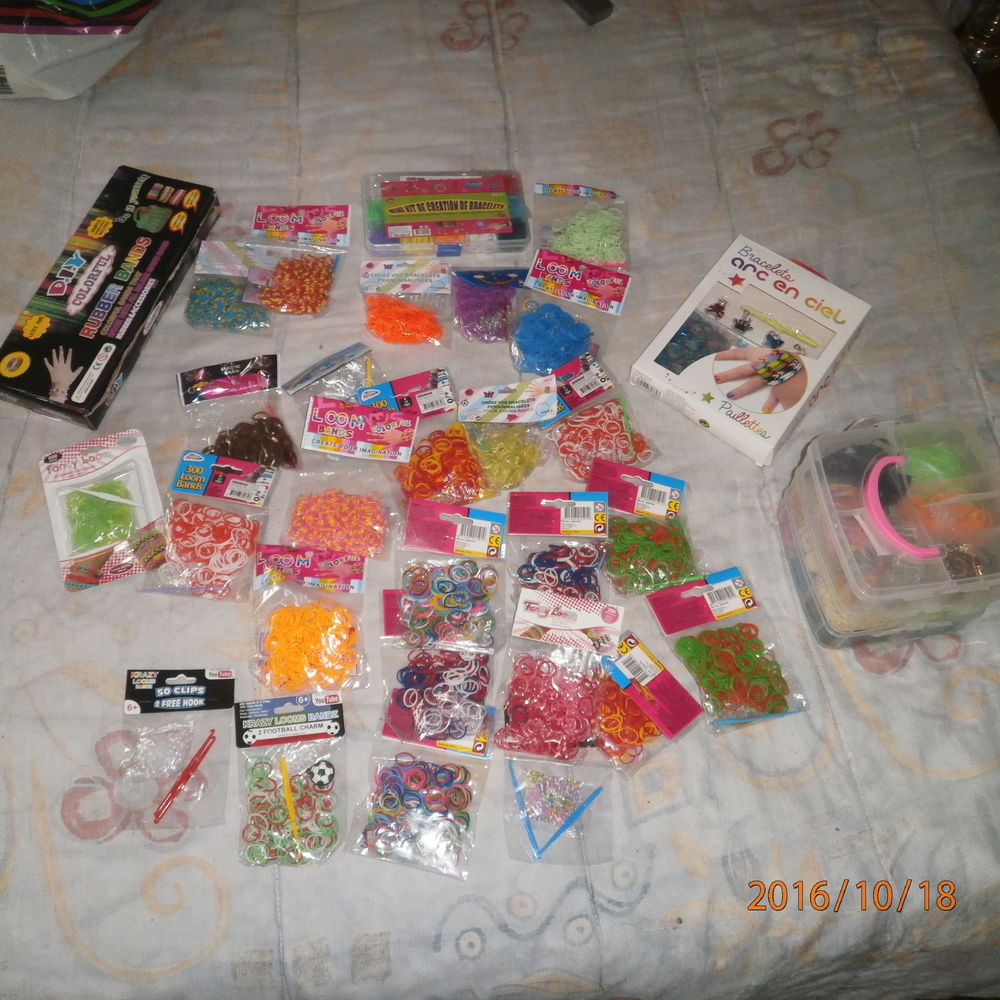 lots d'�lastiques pour bracelet 60 Renwez (08)