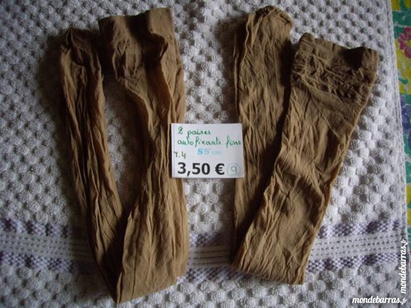 Lots de Paires de BAS AUTOFIXANTS FINS Taille 4 3 Bouxwiller (67)
