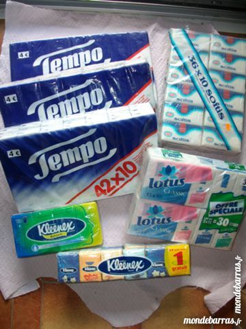 Lots Paquets Mouchoirs Papier - Neufs, emball�s 2 Bouxwiller (67)