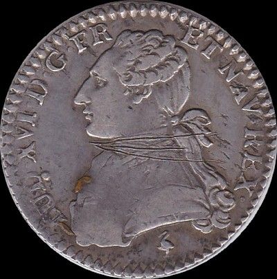 Louis XVI 10�me d'�cu 1777A Paris 60 Couzeix (87)