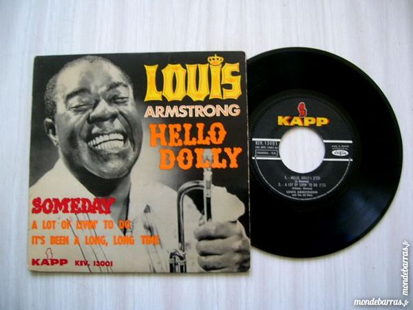 EP LOUIS ARMSTRONG Hello Dolly 10 Nantes (44)