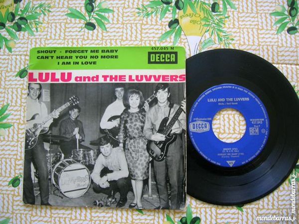 EP LULU AND THE LUVVERS Shout ------------------------ 115 Nantes (44)