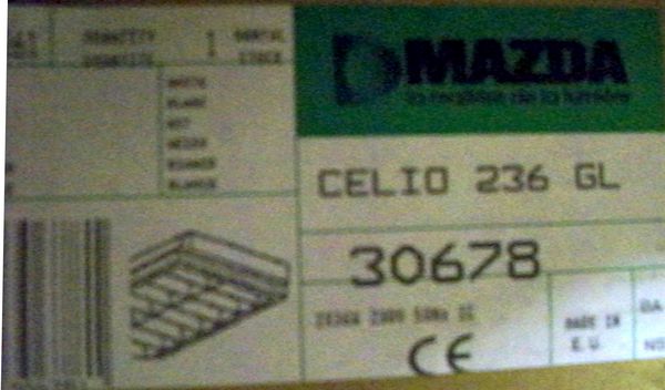 Luminaire saillie Mazda 2 x 36 w fluo 50 �tr�chy (91)