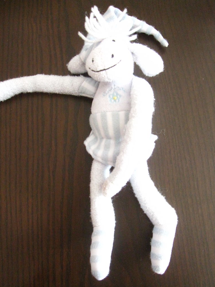 Ane luminou ray� bleu ciel avec bonnet, 25cm 8 Saint-Jean-Pla-de-Corts (66)