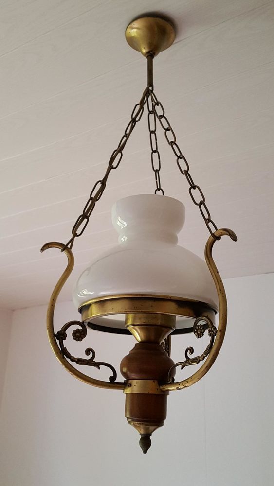 Luste en chene et verre 0 Cheptainville (91)