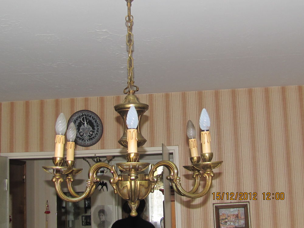 Lustre en bronze 100 Morangis (91)