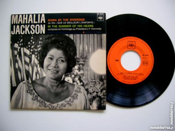 EP MAHALIA JACKSON Down by the riverside (Film) 25 Nantes (44)