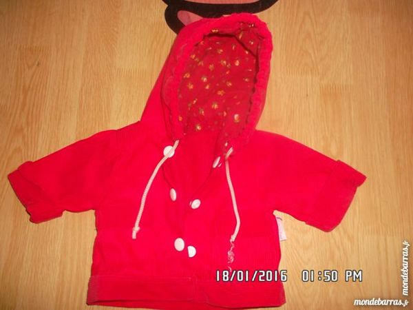 manteau rouge pour poup�e 2 Chambly (60)