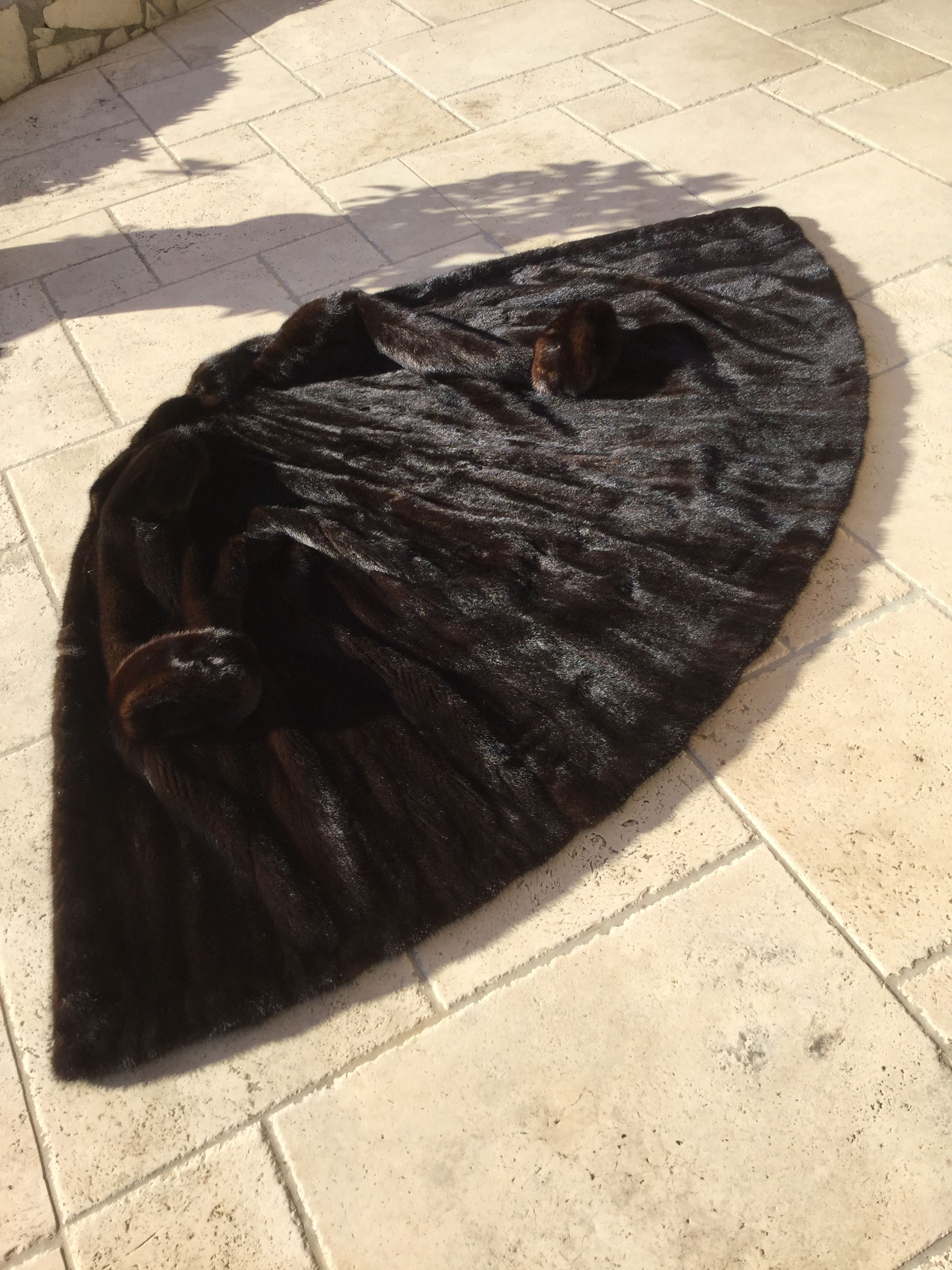 Manteau vison v�ritable long 2950 Vence (06)