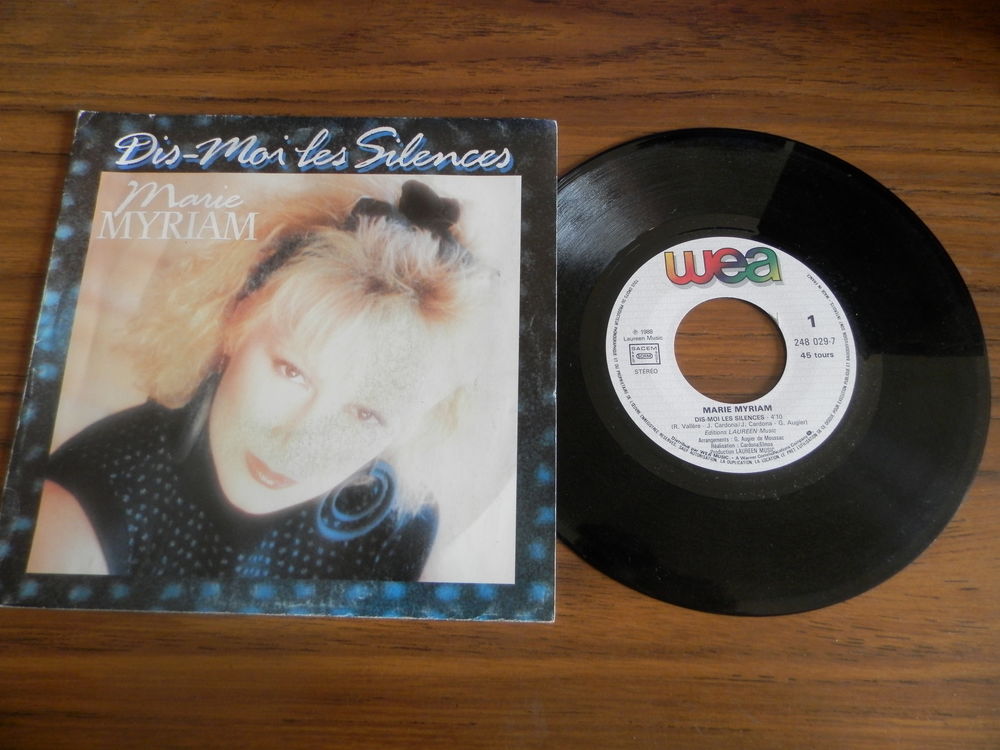 Marie Myriam  -  Dis-moi les silences 3 Paris 12 (75)
