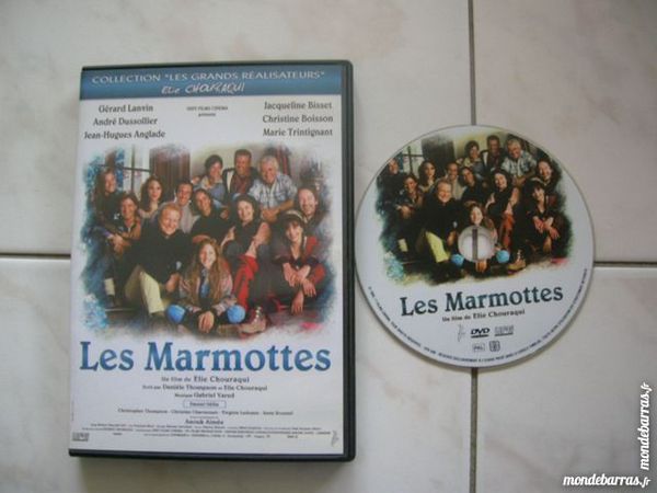 DVD LES MARMOTTES - Elie Chouraqui 5 Nantes (44)