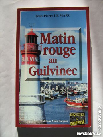 MATIN ROUGE AU GUILVINEC  policier  BRETON BARGAIN 3 Brest (29)
