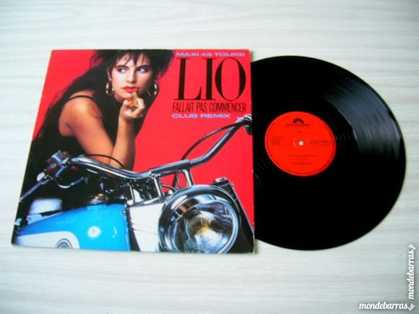 MAXI 45 TOURS LIO Fallait pas commencer Club remix 20 Nantes (44)