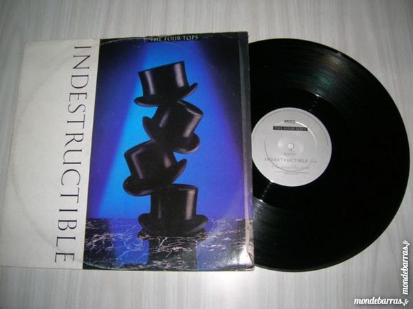 MAXI 45 TOURS THE FOUR TOPS Indestructible 10 Nantes (44)