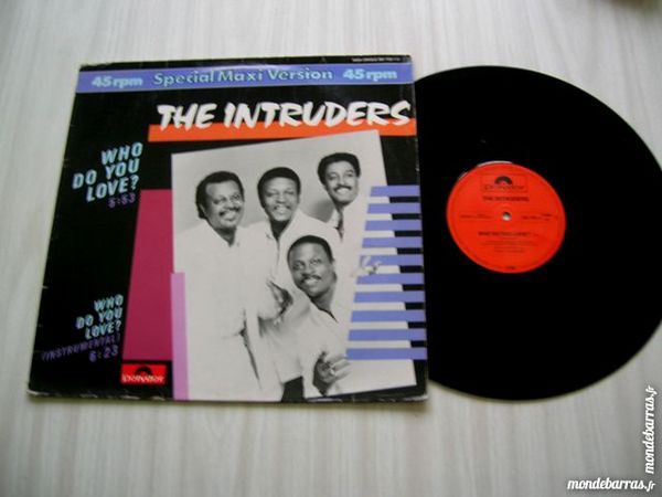 MAXI 45 TOURS THE INTRUDERS Who do you love ? 15 Nantes (44)