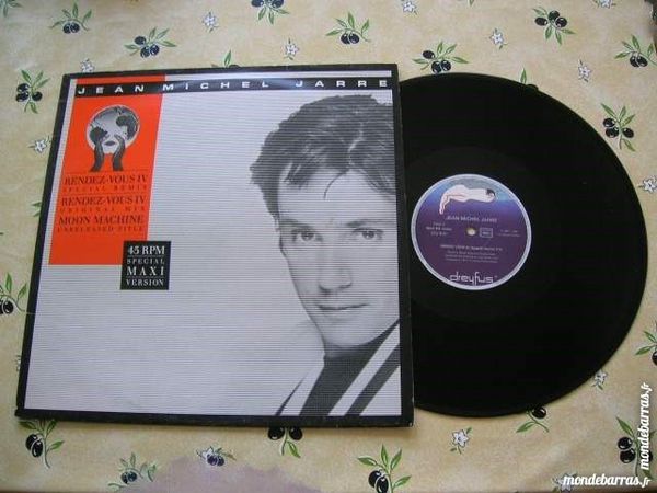 MAXI 45 TOURS JM JARRE Rendez vous IV 25 Nantes (44)