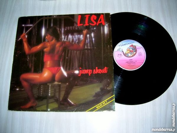 MAXI 45 TOURS LISA Jump shout 10 Nantes (44)