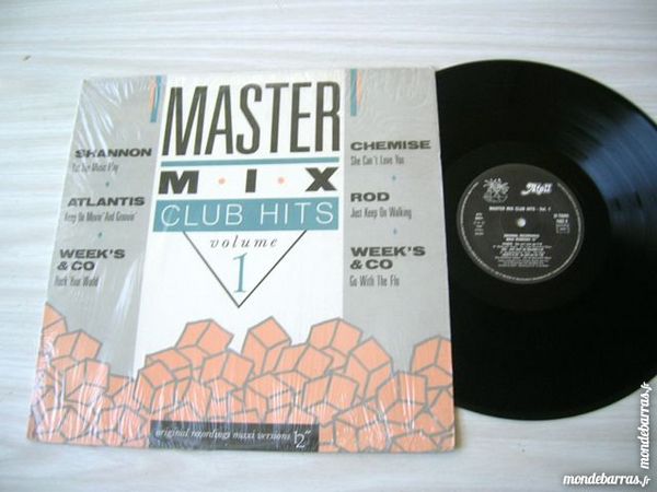MAXI 45 TOURS MASTER MIX CLUB HITS CHEMISE + 5 15 Nantes (44)