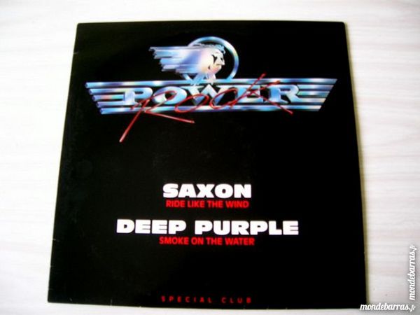MAXI 45 Tours PROMO SAXON/DEEP PURPLE 35 Nantes (44)