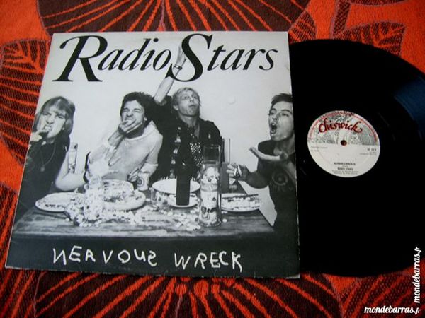MAXI 45 TOURS RADIO STARS Nervous wreck 25 Nantes (44)