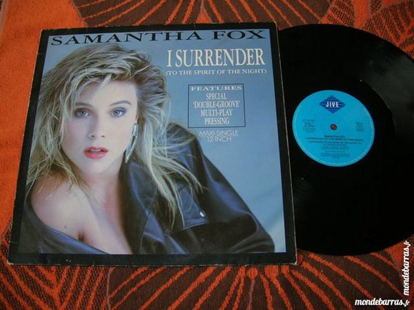MAXI 45 TOURS SAMANTHA FOX I surrender 11 Nantes (44)