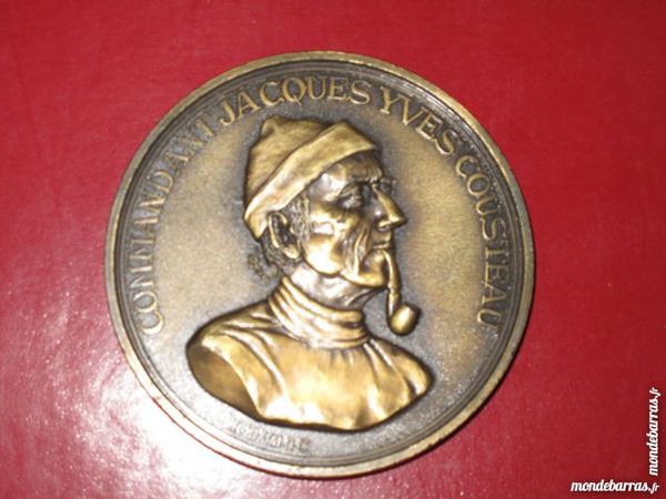 M�daille bronze Commandant Cousteau 28 Charleville-M�zi�res (08)