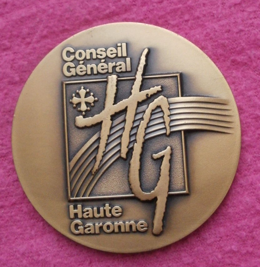 Medaille en bronze FL Conseil G�n�ral de la Haute Garonne 12 Montauban (82)