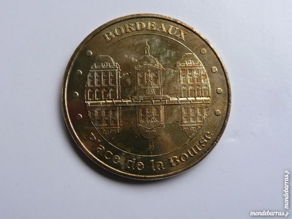 M�daille touristique Place de la Bourse Bordeaux 9 Bordeaux (33)