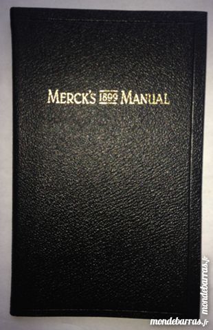 Merck's Manual 1899 3 Illkirch-Graffenstaden (67)