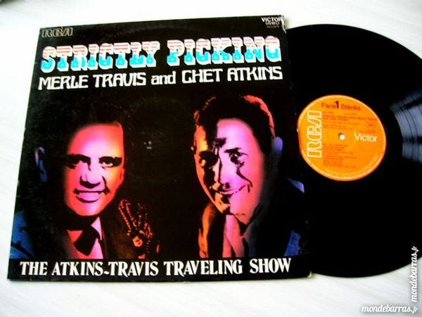 33 T MERLE TRAVIS and CHET ATKINS Strictly picking 24 Nantes (44)