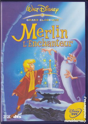 Merlin L'Enchanteur  Walt Disney N� 20 8 Jou�-l�s-Tours (37)