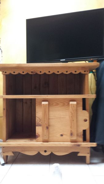 MEUBLE TV EN PIN MASSIF 100 Pleumeur-Bodou (22)