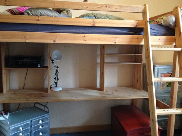 Lit mezzanine 1 place 130 Saint-�tienne-de-Chigny (37)