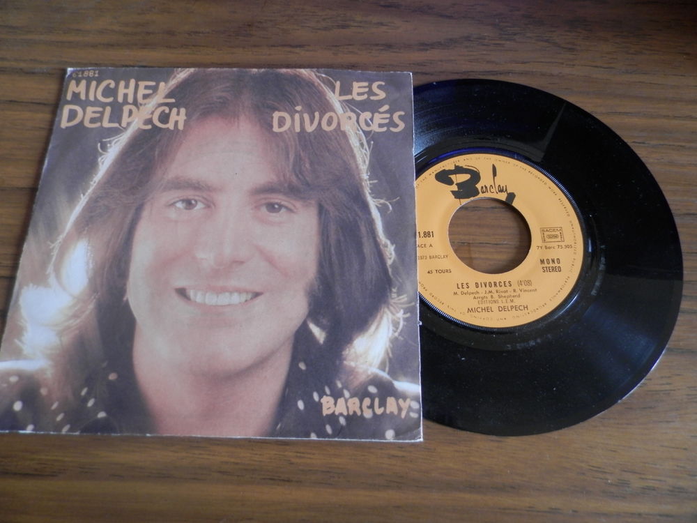 Michel Delpech Le Petit Rouquin / Les Divorc�s 2 Paris 12 (75)