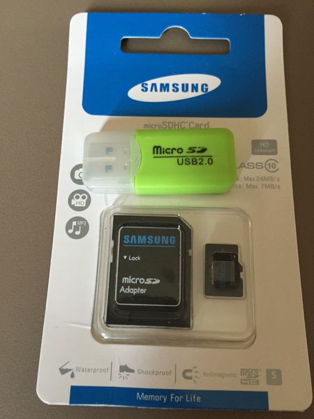 Micro sd 128 go samsung+adaptateur sd et lecteur 20 Roussillon (38)