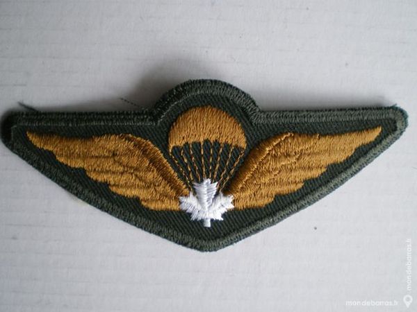 Militaria brevets paras Canadiens 25 Saint-Rapha�l (83)