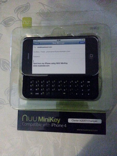 Mini clavier azerty pour iphone 4 10 Saulnes (54)