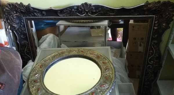 Miroir allemand (Bavi�re) du XIXe si�cle 900 Villebon-sur-Yvette (91)