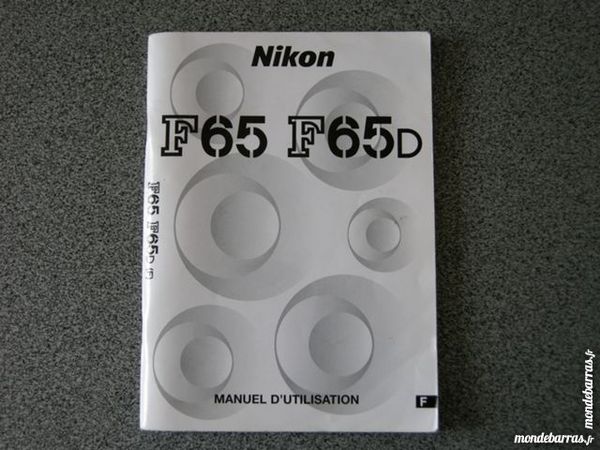 Mode d'emploi du NIKON F65-F65D 5 �pinay-sur-Seine (93)