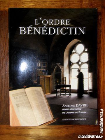 Moine r�ligieux livre l'ordre b�n�dictin r�ligion 10 Dunkerque (59)