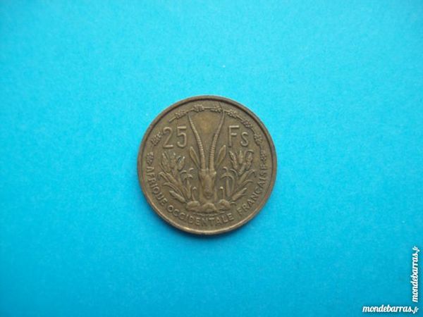 Monnaie - Afrique Occidentale Fran�aise  25 Francs 1 Wattignies (59)