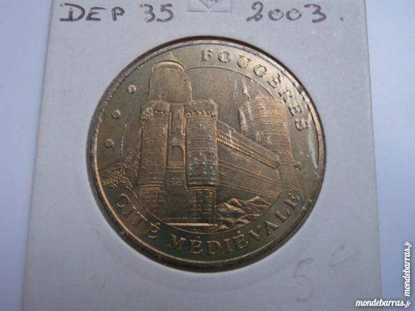 Monnaie de Paris 2003 Foug�re 35 17 Bordeaux (33)