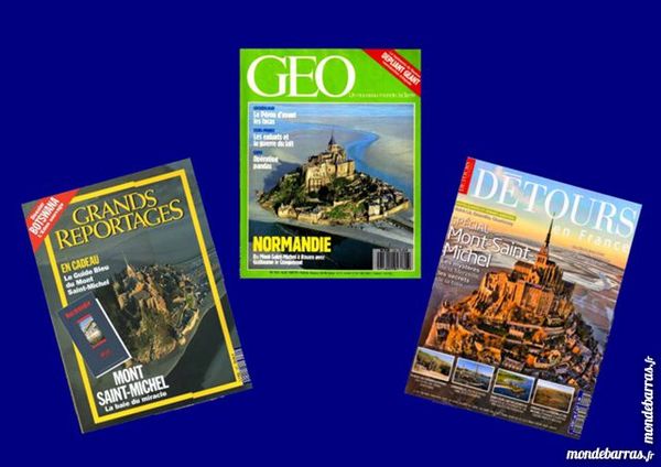 MONT ST MICHEL - normandie - GEO 13 Laon (02)