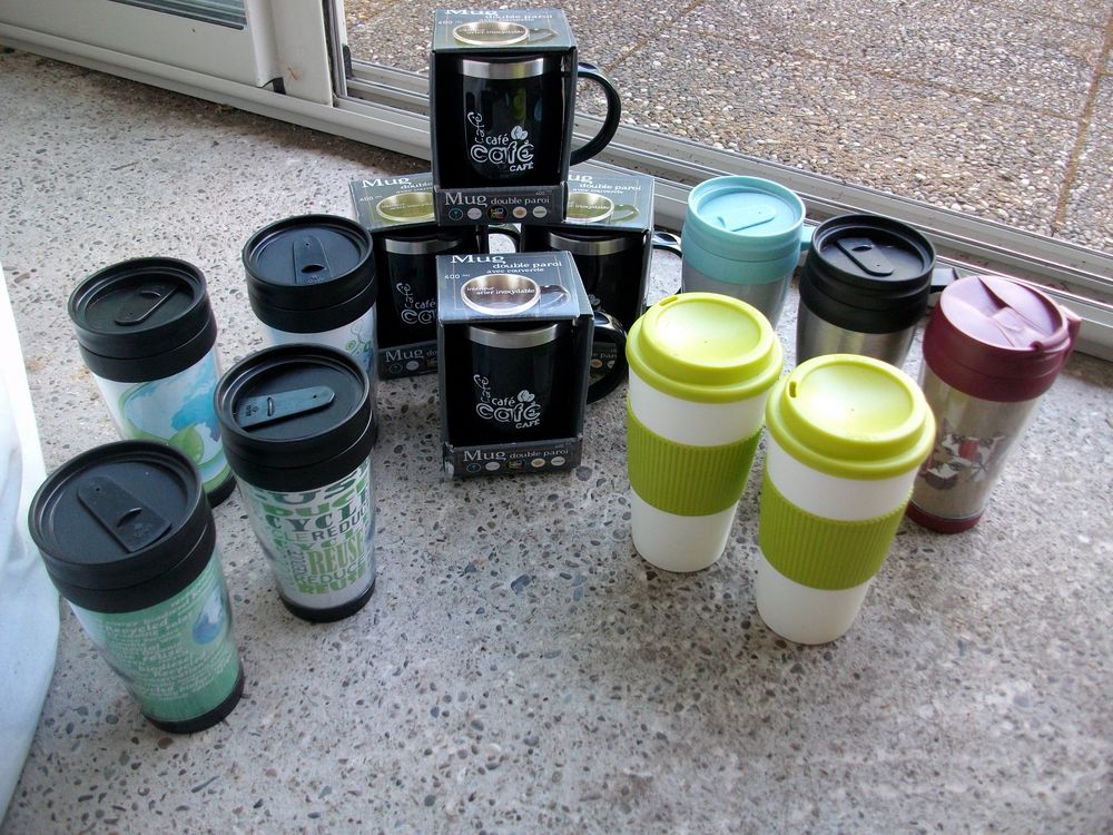 Mugs et Verres Isothermes -Neufs � 0,50 � pi�ce 1 Bouxwiller (67)