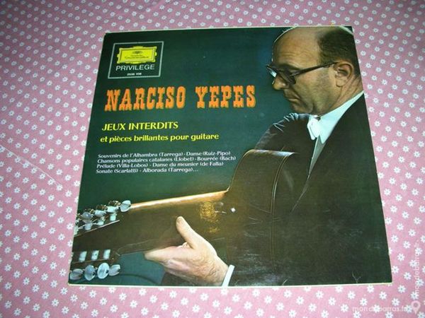 NARCISSO YEPES, vinyle 33 ts 7 Thiais (94)