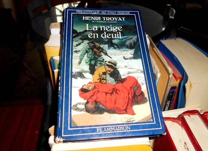 La neige en deuil Henri Troyat de l'Acad�mie fran�aise 7 Monflanquin (47)
